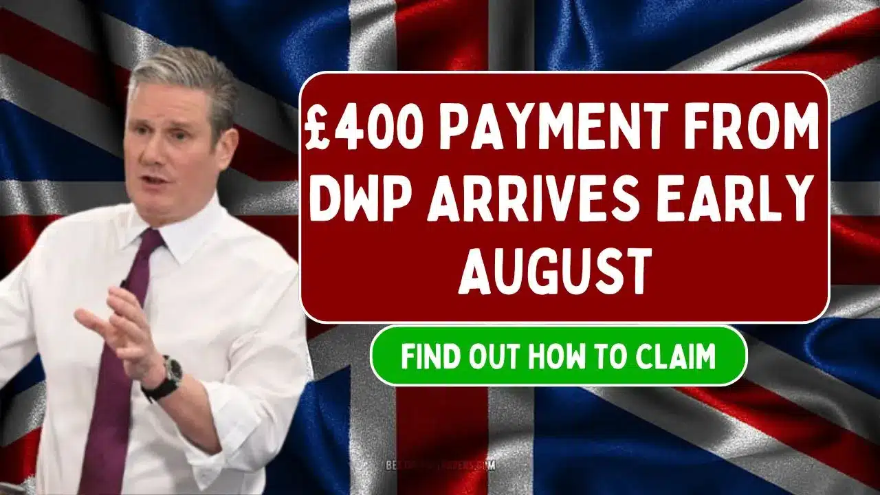 £400 Payment from DWP Arrives Early August — Find Out How to Claim