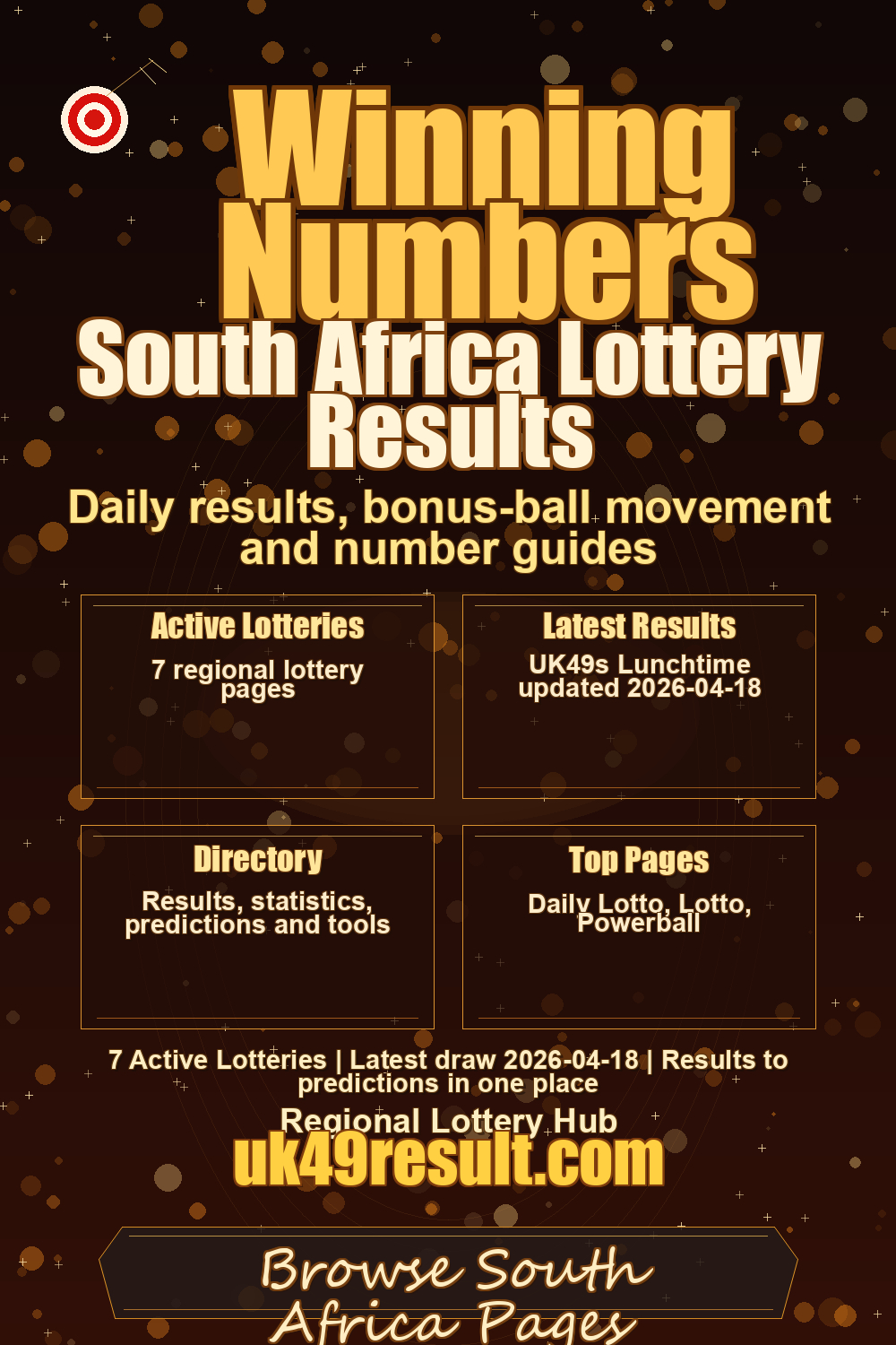 South Africa Lottery Results image
